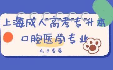 上海成人高考專升本口腔醫學專業2024年的報名材料